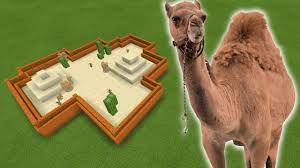You do can make a block with it (look at the image from down to top). Mcpe How To Make A Camel Farm Youtube