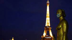 Paris' louvre museum virtual guided tour Eiffel Tower Lights Up In Heroes Shine Bright Tribute To Healthcare Workers