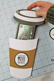 Download Coffee Cup Gift Card Holder Template Free Pdf And Svg File Leap Of Faith Crafting PSD Mockup Templates