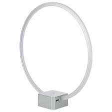 Brightech Circle Led Usb Table Desk Lamp Contemporary Round Dimmable Compact Table Lamp With Mood Task Light Bedroom Lamps Nightstand Nightstand Lamp Lamp