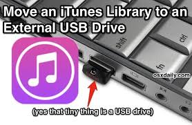How To Move An Itunes Library To An External Drive Itunes Tech Hacks Iphone Hacks