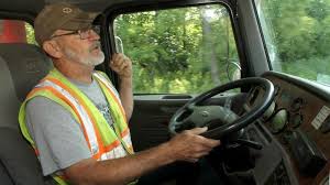Road worker's long haul over