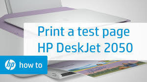 Create bold and professional documents or memorable family photos with stunning vibrant colors. Printing A Test Page Hp Deskjet 2050 All In One Printer Hp Youtube