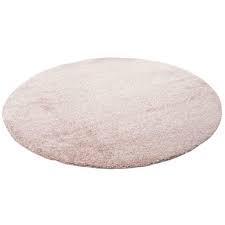 Der teppich ist optimal für alle wohnbereiche geeignet und verleiht jedem raum ein modernes ambiente. Hochflor Langflor Shaggy Teppich Aloha Rosa Rund Real De