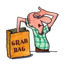 Give the gift of holiday spirits: Christmas Grab Bag Clipart 1