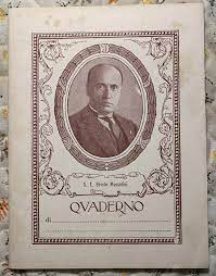 Mussolini Quaderno-Fascist Era School Propaganda Notebook-Unused1926 Very  Rare! | eBay