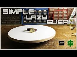 67 Make A Simple Rotating Table Lazy Susan Youtube Diy Lazy Susan Lazy Susan Table Centerpieces Diy