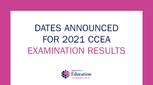 Following results day, you are required to upload your results to the applicant portal. Weir Announces Dates For Ccea 2021 Examination Results Department Of Education