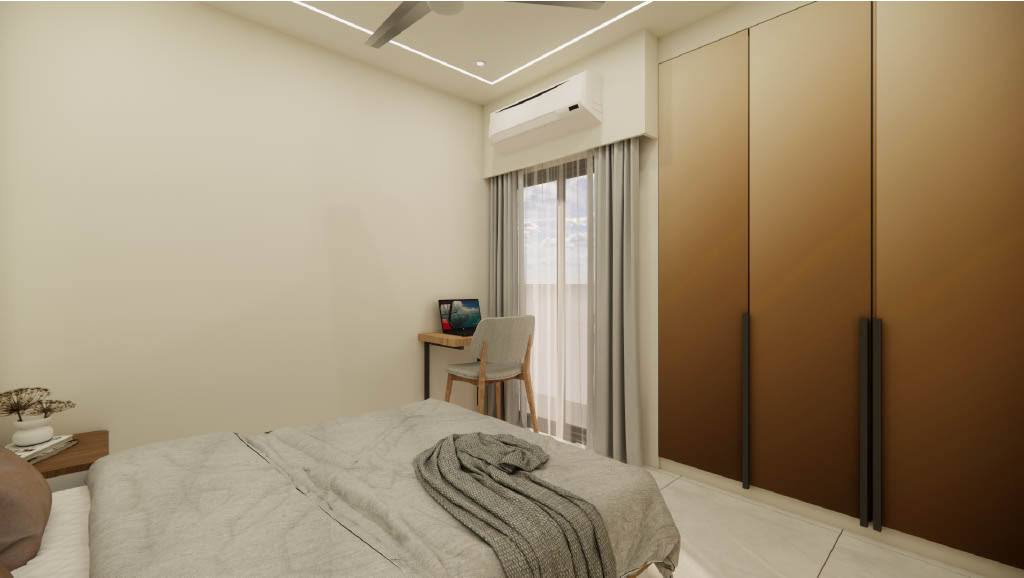 Bedroom Wardrobe & Bed Design Vadodara product image