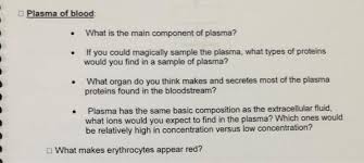 Which Organ Secretes Most Of The Plasma Proteins?