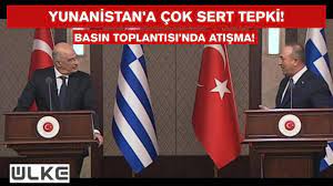Dışişleri bakanı mevlüt çavuşoğlu, yunanistan dışişleri bakanı nikos dendias ile görüşmesinin ardından ortak basın toplantısında konuştu. Mevlut Cavusoglu Ndan Yunan Bakan Dendias A Tokat Gibi Yanit Youtube