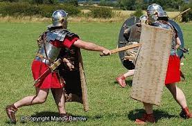Shields were used by the ancient egyptians, sumerians, assyrians, and persians in a variety of from the beginning of roman history, two basic types of shields were used by foot soldiers: Pin On Roman Legion Late Roman Warriors