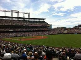 Coors Field Section 114 Home Of Colorado Rockies