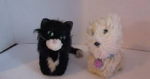 American Girl Doll Plush Pets Westie Dog Coconut And Black Cat Licorice Both In Good Overall Condition From A Large Clean A Girl And Dog Westie Dogs Westies