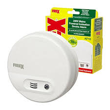 Then, press the test button in your smoke detector to remove any residue charges in the detector for 15 seconds. Dual Voltage Power Supply With 230v Mains Power Or 9v Battery Backup Kidde White Firex Smoke Alarm 4870 Smoke Alarms Ecog Business Industry Science