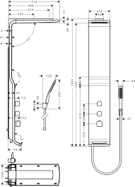 The average price for hansgrohe shower towers ranges from $400 to $2,000. Hansgrohe Shower Panels Raindance 2 Spray Modes 27008000