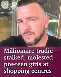 A twisted tradie stalked and molested girls as young at nine, targeting  many at shopping centres, leaving his victims living in fear:  https://bit.ly/4ilgHSE