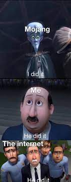 The first half of minecraft's big caves and cliffs update arrives next tuesday, 8th june. Mojang After Announcing The Cave And Cliff Update Memes