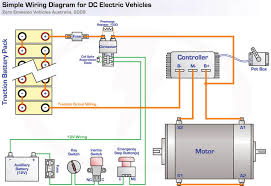 The current flows out of the battery through the positive terminal, runs into the bulb and returns to the battery. Ev Tech Info Circuit Diagrams