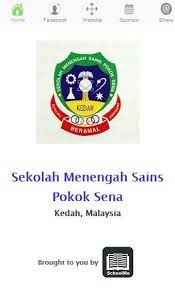 Pada 2020, sekolah menengah (sains) pokok sena memiliki 190 pelajar lelaki dan 230 pelajar perempuan. Sm Sains Pokok Sena For Android Apk Download
