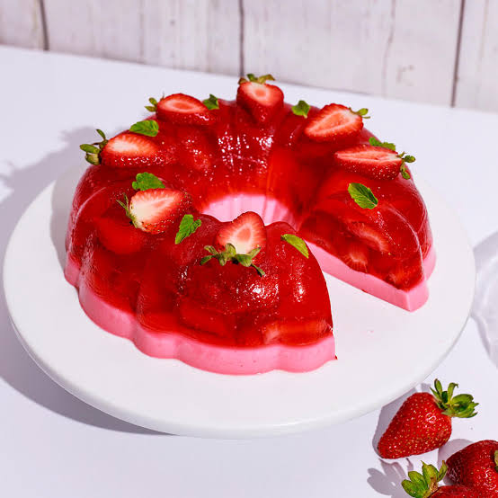 Gelatina de Fresa
