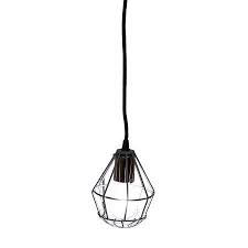 White Wire Cage Vintage Industrial Design Pendant Lamp Vintageindustrial Vintage Industrial Design Vintage Industrial Fan Light