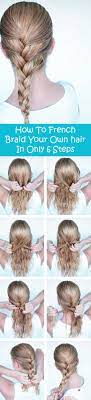 Fancy French Braids Want To Know How To French Braid Your Hair French Braids Are Very Easy To Do On Someone Hairstyle For Wet Hair Hair Styles Hair Romance