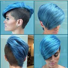 Great Color Funky Short Hair Short Hair Styles Hair Styles