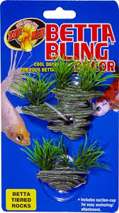 Betta Bling Decor Tiered Rocks Zoo Med Laboratories Inc Betta Betta Fish Care Betta Fish