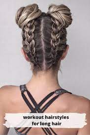 Workout Hairstyle For Long Hair Gaya Rambut Kepang Pendek Gaya Rambut Gaya Rambut Medium