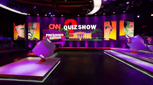Cnn Quiz Show Broadcast Set Design Gallery Quiz Design Tv Set Design Simple Stage Decorations