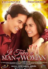Sarah Geronimo And John Lloyd Cruz Movie It Takes A Man And A Woman Overtakes Box Office Receipts Of Praybeyt Ben Pinoy Movies Woman Movie Romantic Comedy Film