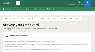 Emails and texts from us will always greet you personally using your title and surname. Www Lloydsbank Com Credit Cards Activate Activate Your Lloyds Card Online