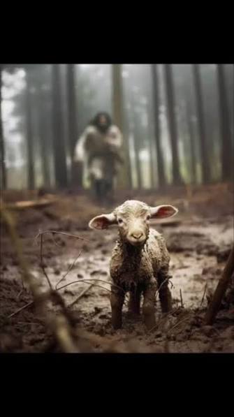 Lamb Picture in Mud | TikTok