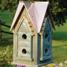 Placing Birdhouses In The Garden Wooden Bird Houses Bird House Bird Houses