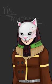 Dead by daylight is a multiplayer (4vs1) horror game where one player takes on the role of the savage killer, and the other four players play as survivors, trying to escape the killer and avoid being caught, tortured and killed. The Huntress Cat Skin Arata Illustrations Art Street