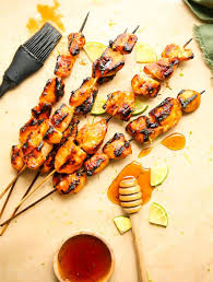 How long to grill a whole chicken. Grilled Honey Sriracha Chicken Kabobs Sea Salt Savorings