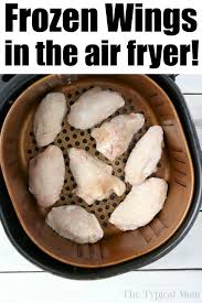 Air Fryer Frozen Wings Airfryerwings Frozenwings Chickenwings Airfryer Airfryerrecipes Frozen Chicken Wings Air Fryer Recipes Easy Cooking Frozen Chicken