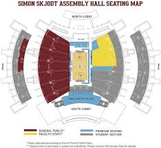 Amazing Iu Assembly Hall Seating Chart In 2020 Seating Charts Chart Indiana Football