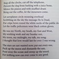 Uit Four Weddings And A Funeral Funeral Poems Poems Sweet Words