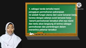 Maybe you would like to learn more about one of these? Pengertian Surat Lamaran Kerja Fungsi Surat Lamaran Kerja Oleh Kartini Xii Mipa1 Youtube