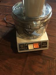 Black And Decker Food Processor Parts Fp1450 Vintage General Electric Food Processor D3fp1b Works In 2020 Food Processor Recipes Electric Foods Best Food Processor