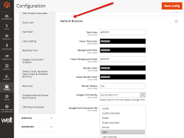 Specify the background color by choosing a swatch, clicking the color picker, or by entering a valid color name or equivalent hexadecimal value. How To Customize The Primary And Or Default Buttons In Magento 2 Pearl Theme Weltpixel Support Center