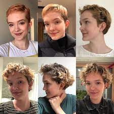 Still, it turns out that while you wait for your short hair to grow out, there are some steps you can take to. Curly Pixie Grow Out The First Photo Is On Christmas Day 2019 Curly Pixie Haircuts Curly Pixie Short Curly Pixie