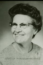 I remember meeting Ruth Hege and seeing some of the same artifacts now