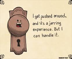 Door Handle Cartoon Jokes Funny Puns Funny Words