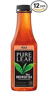 Tata tea and tetley a wide variety of sweet tea brands options are available to you, such as gift packing, bag, and box. Amazon Com Pure Leaf Iced Tea Bottle Peach 222 Fl Oz Pack Of 12 Grocery Gourmet Food