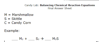 (coefcients equal to one (1) do not need to be shown in your answers). Ninth Grade Lesson Balancing Chemical Reaction Equations Using Models