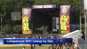 Lollapalooza takes place in grant park in downtown chicago, with entries typically set up at the intersection of ida b. Lollapalooza 2021 Lineup By Day Released With Single Day Tickets For Chicago Music Festival On Sale Wednesday Abc7 Chicago