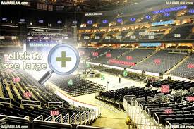 verizon center concert seating chart rows arena gwinnett